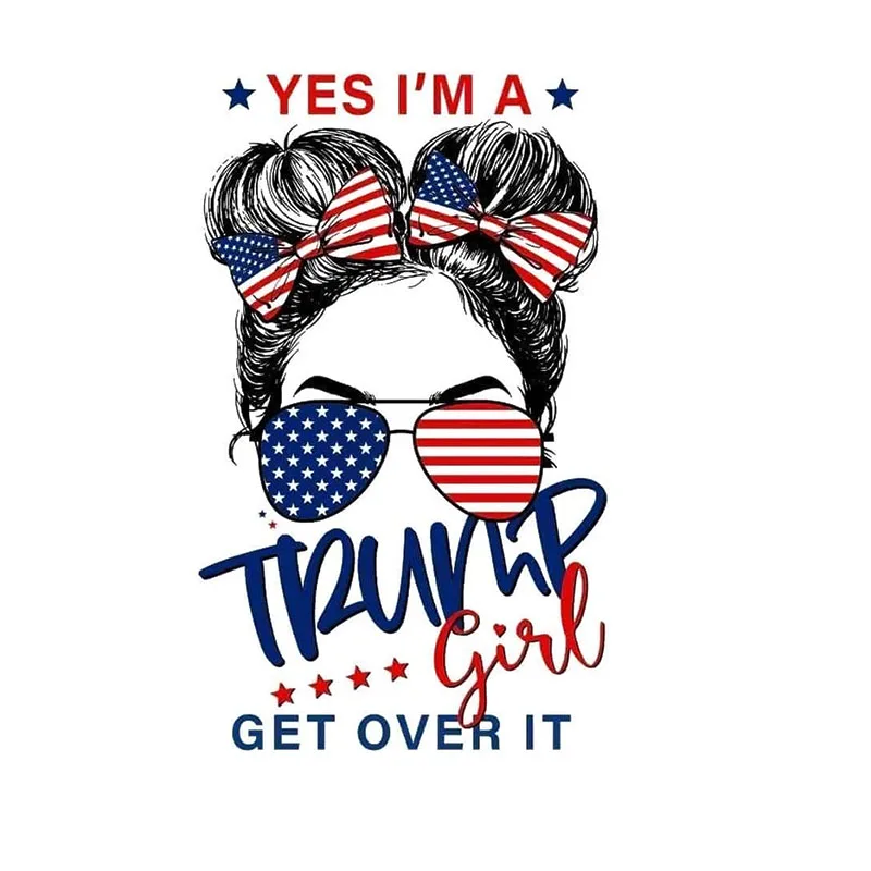 American Girl Custom Dtf Heat Transfers Designs Ready To Press Plastisol Ink Screen Print Heat Transfer Sticker Printing