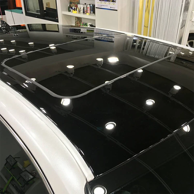  KPAL ТПУ панорамная наклейка на крышу автомобиля Солнцезащитная пленка Черная защитная для краски