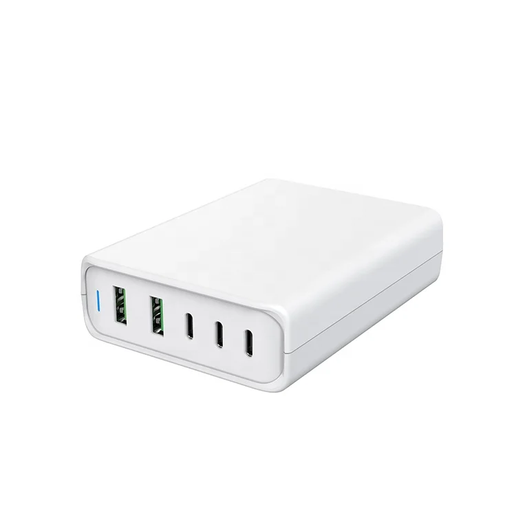 2020 новейшие аксессуары usb-c Мощность pd 110 Вт настольное зарядное устройство с 5 портами для macbook