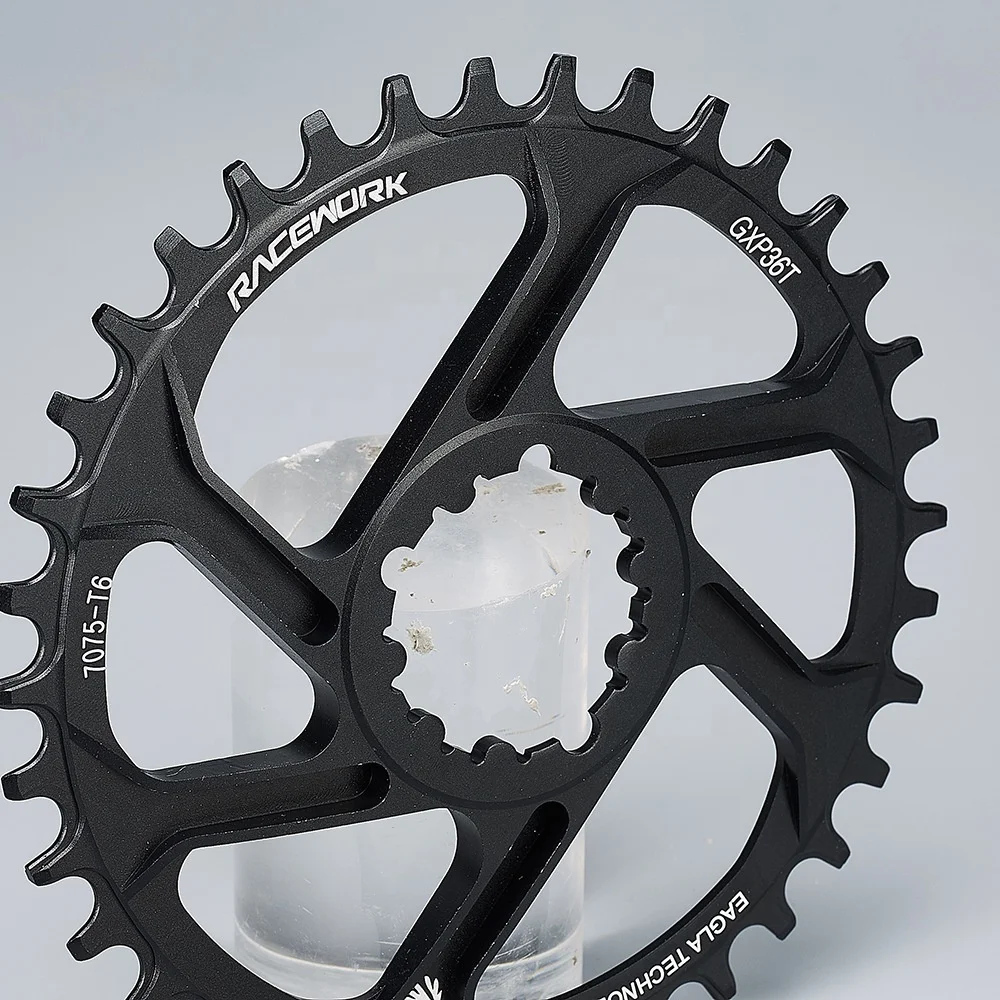 GXP горный велосипед MTB 30T 32T 34T 36T Прямой кронштейн CNC из алюминиевого сплава кривошипная цепь