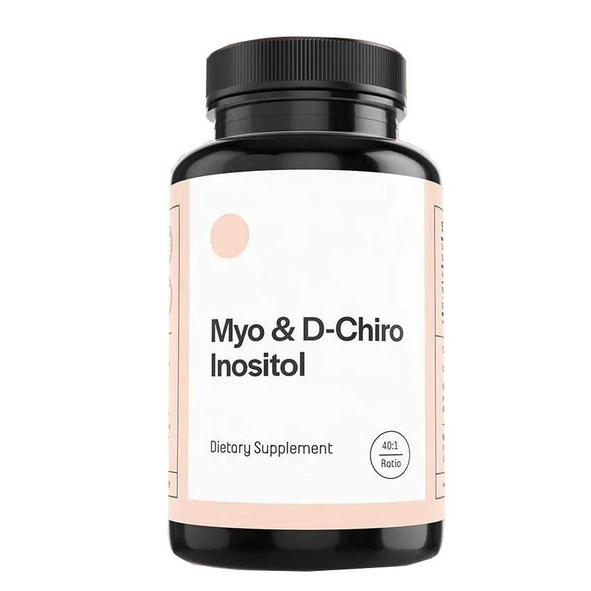 
private label Myo-Inositol & D-Chiro Inositol Blend capsules Hormonal Balance & Healthy Ovarian Function Support 