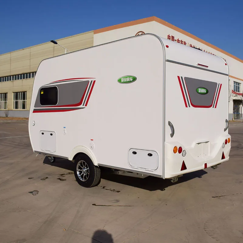 Factory hot sale Motorhome Used Rv Travel Trailer Caravan Rv Travel Trailer Camper With Kitchen car trailer vehicle