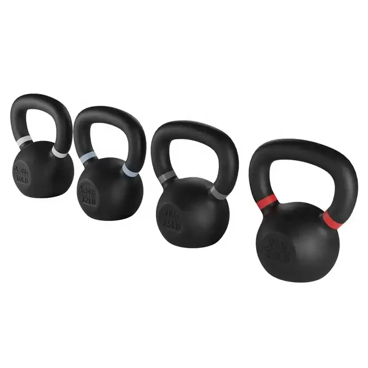 Factory wholesale training fitness gym  best material customized Cast iron kettlebell