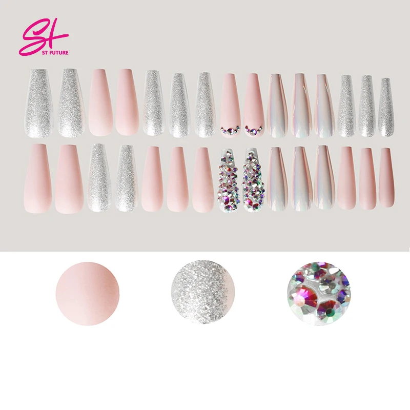 ST FUTURE 30pcs/box Packaging Beauty Personal Care Nail Suppliers Artificial Fingernails Art Nails Fashion False Nails Tips