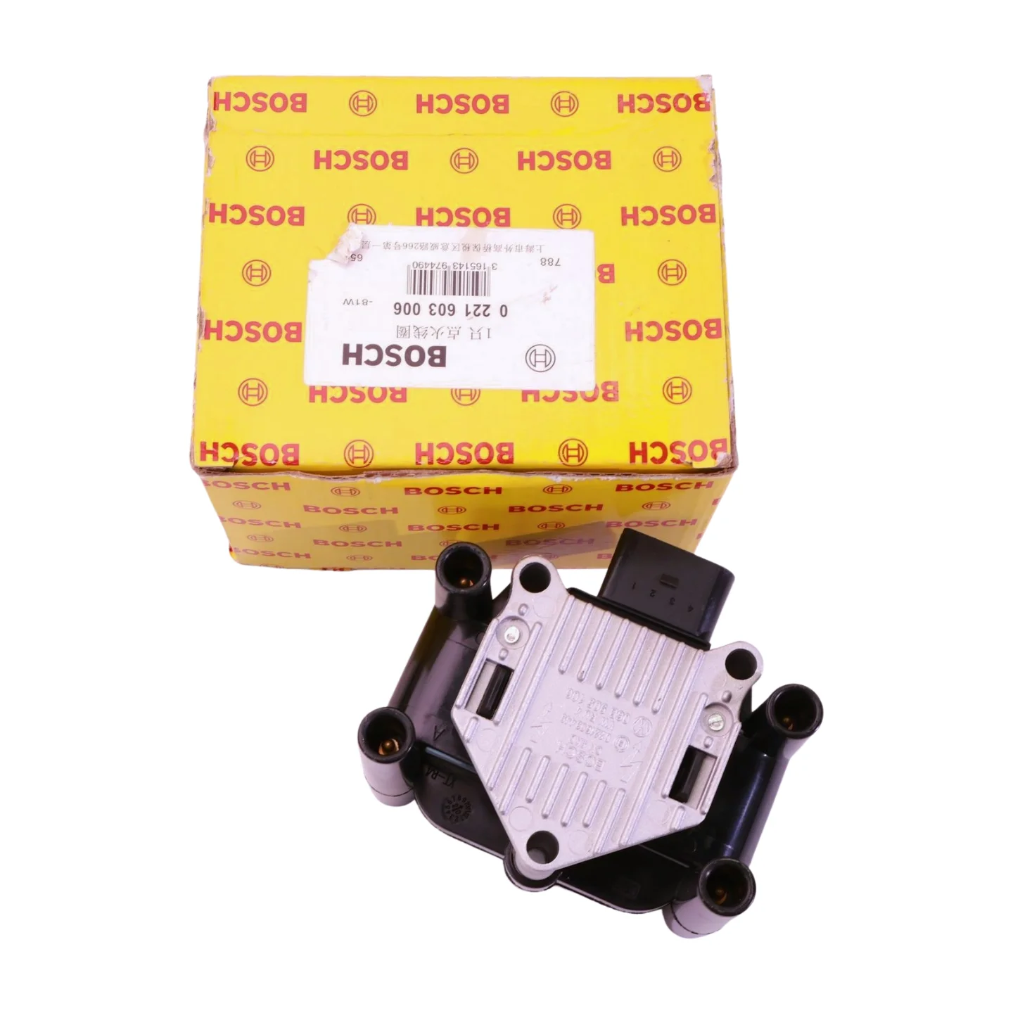 Hisen high quality Auto Engine System Ignition Coil pack for German Volkswagen Bora/Variant/Fox 06B905106B 032905106F 032905106B