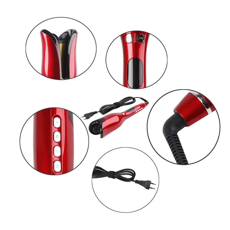 Hot Sell High Quality Multi Function Rose Curly Hair Stick Curling Iron Professional Styling Tools Wand Automatic Curling Iron