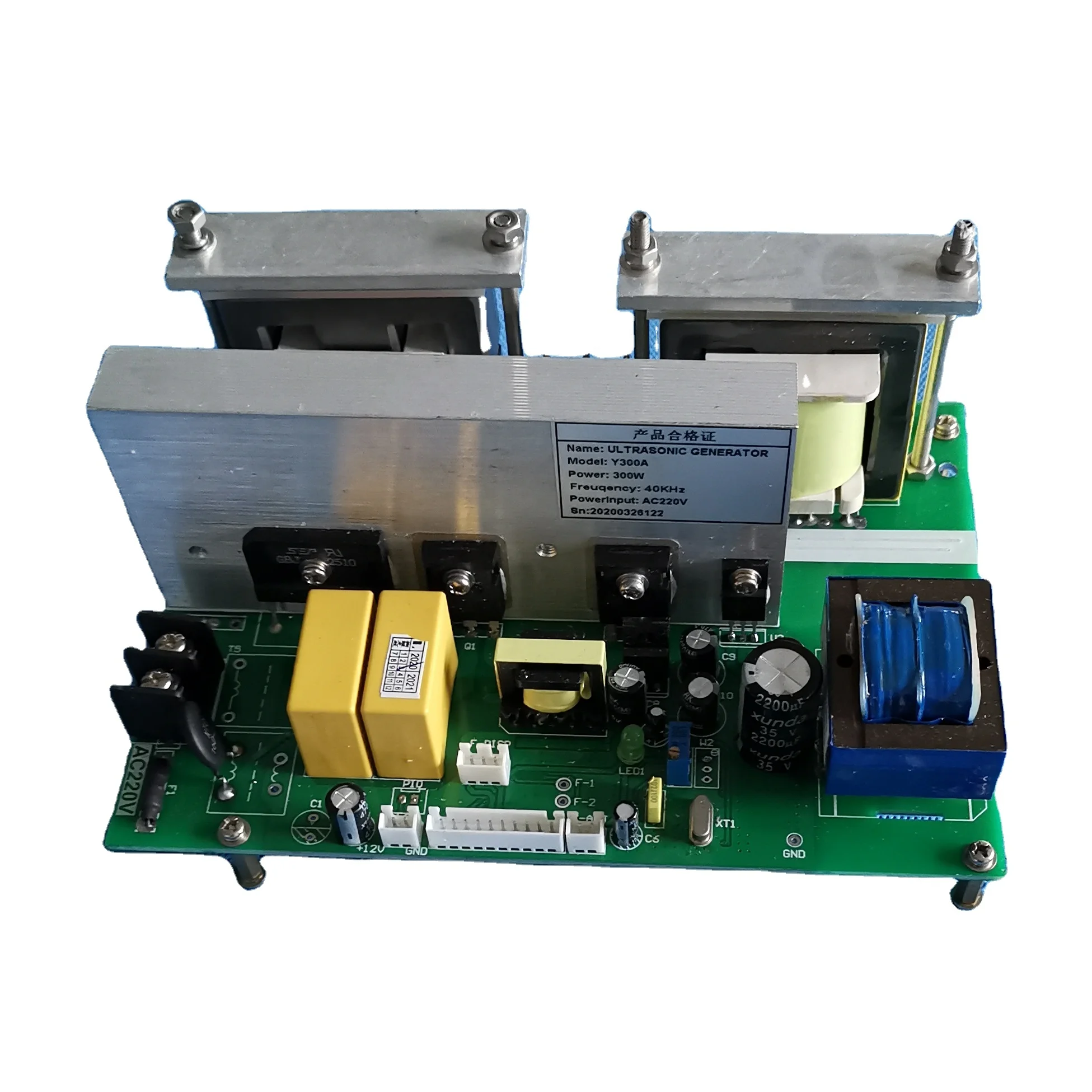 40khz ultrasonic generator PCB / Printed circuit board ultrasonic transducer driver