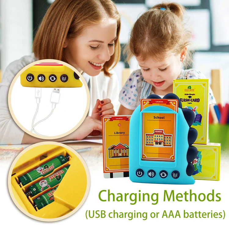 Early Education Learning 224 Sight Word 112 English Phonics Cognition Talking Flashcard Reader