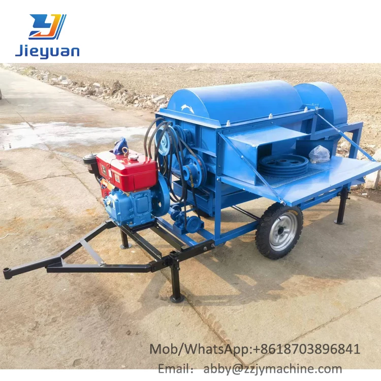 Ground Grain Peeling Machine Wheat Thresher Highland Barley Thresher Rice Thresher Price Philippine