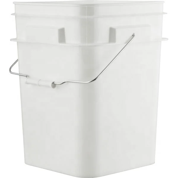 Пластиковые квадратные ведра/коробка/цилиндр для хранения пищевых продуктов животных-с герметичным покрытием и натуральным пищевым