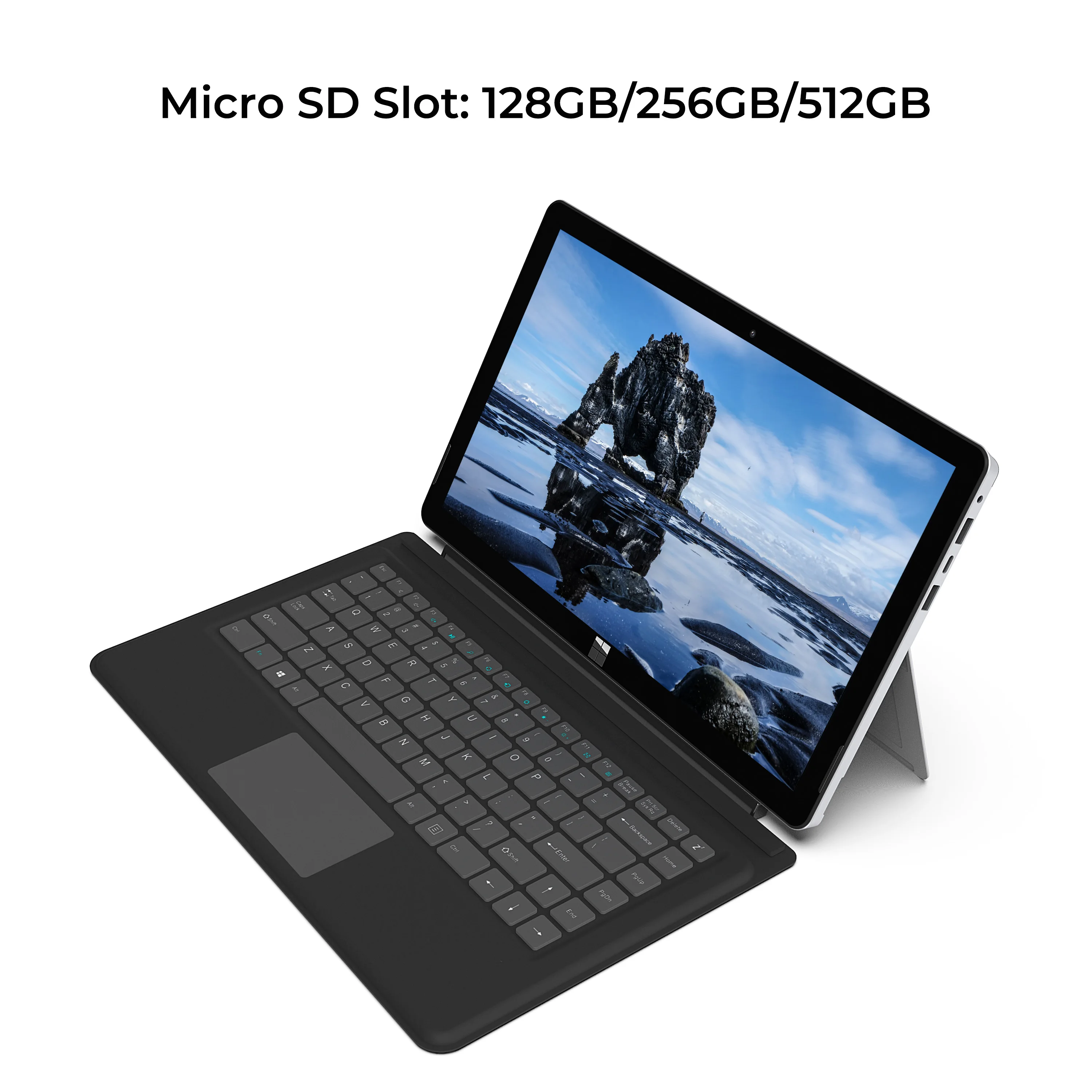 XIDU PhilPad 13.3 inch Tablet Touchscreen 6GB RAM 128GB SSD Include Detachable Keyboard Stylus 2 in 1 Laptop