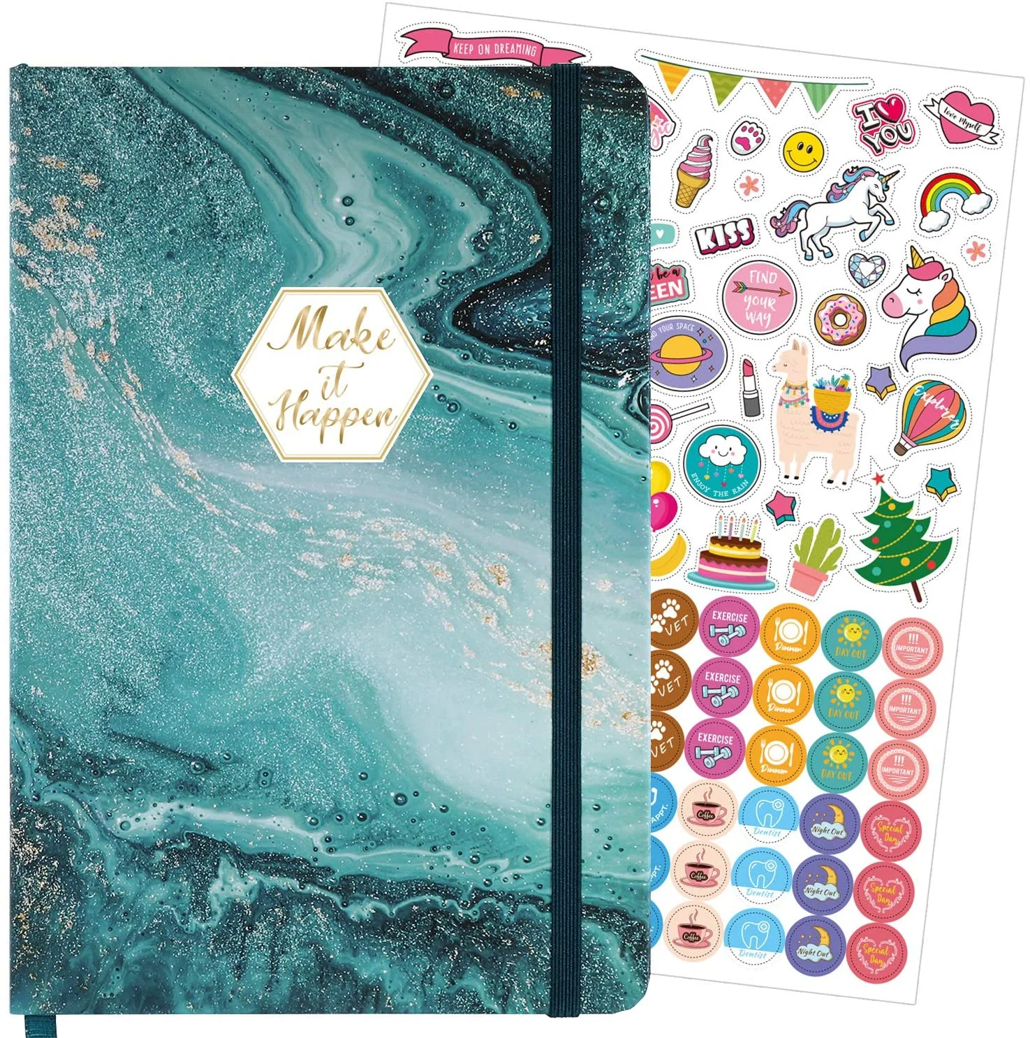 
Stationery product A5 notebook diary 2021 pocket school diary notebook 