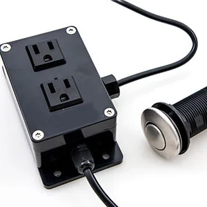 Garbage Disposal Air Actuated Pressure Switch Dual Outlet SC-42 For Garbage Disposal