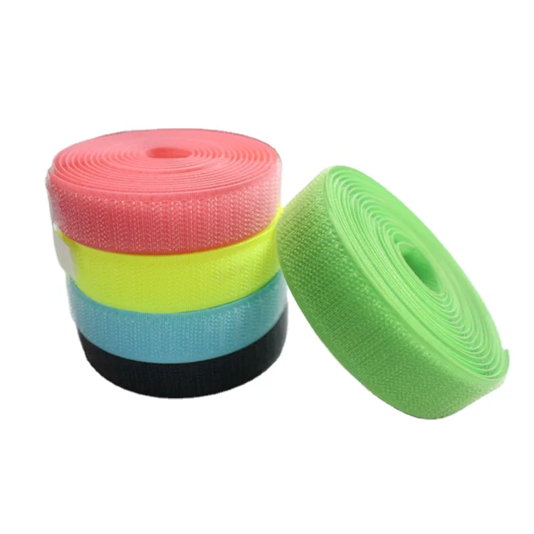 hot selling Industrial 110mm*25m strength strap 100% polyamide hook and loop fastener tape for men and women clothes