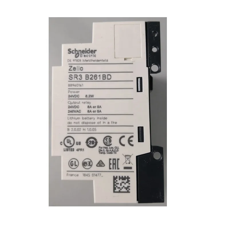 SCH NEIDER SR3B261BD Modular smart relay, Zelio Logic, 26 I/O, 24 V DC