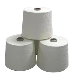 Китай производитель полиэстер переработанная пряжа MVS virgin полиэфирная пряжа в Китае