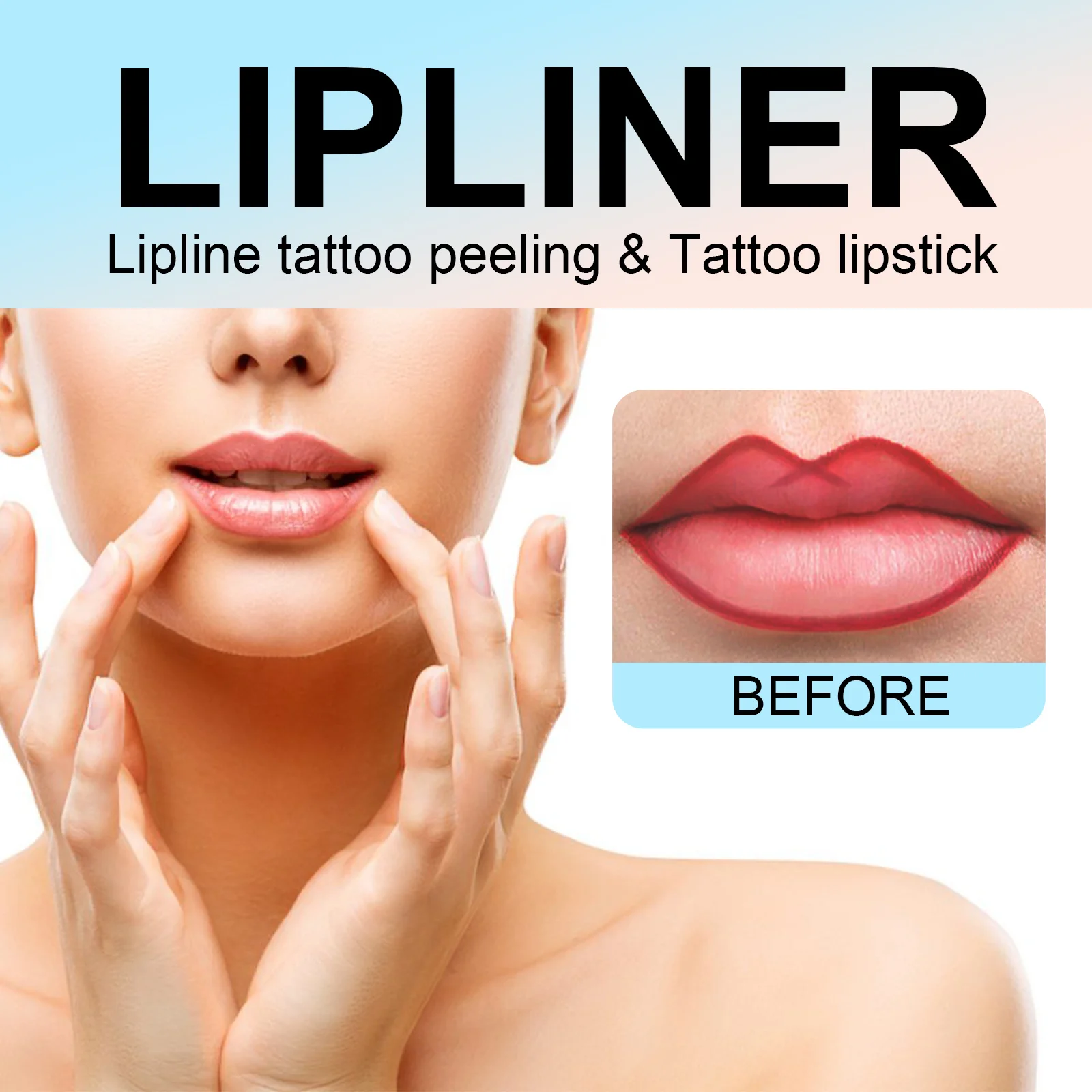 Eelhoe Cosmetic Lip Liner Best Selling Long Lasting Waterproof Lip Liner Pencil Private Label  peel-off Lipliner