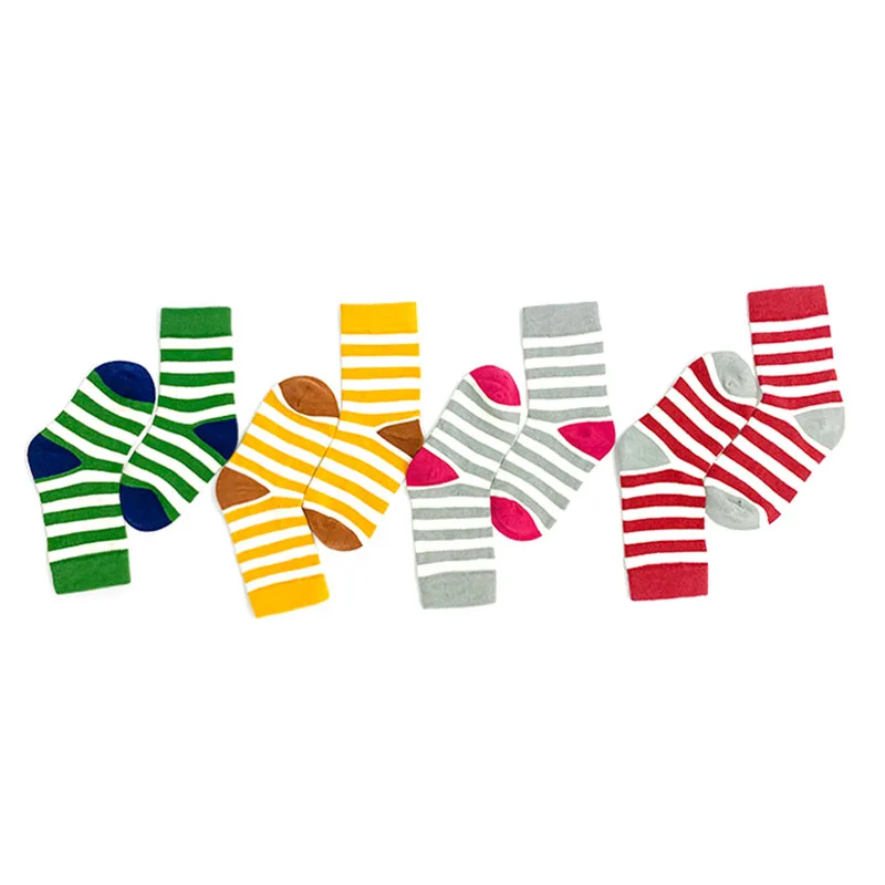 slouch socks kids newborn school  striped cotton socks in odm oem