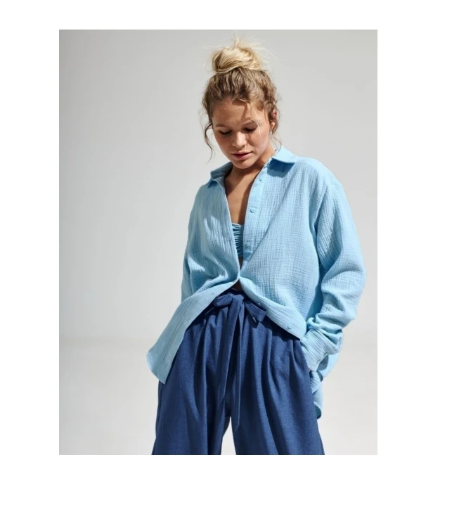 wholesale 2024 Spring Autumn New Long Sleeve Office Shirt Ladies Formal Tops Casual Blouses