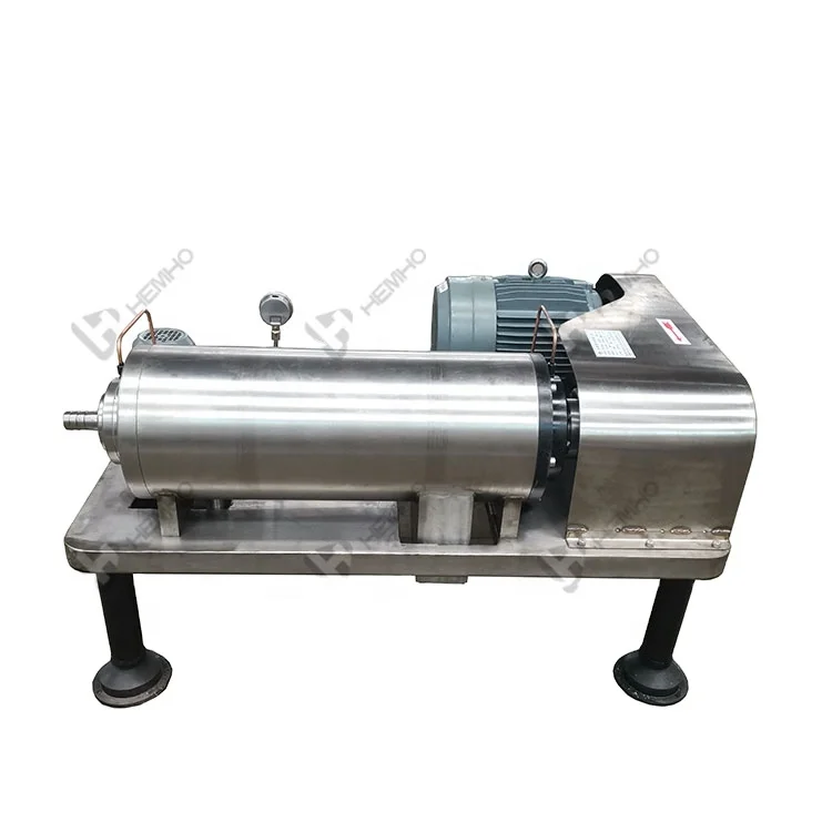 High Speed 10000rpm Industrial Small Solid-Liquid Separator Decanter Centrifuge