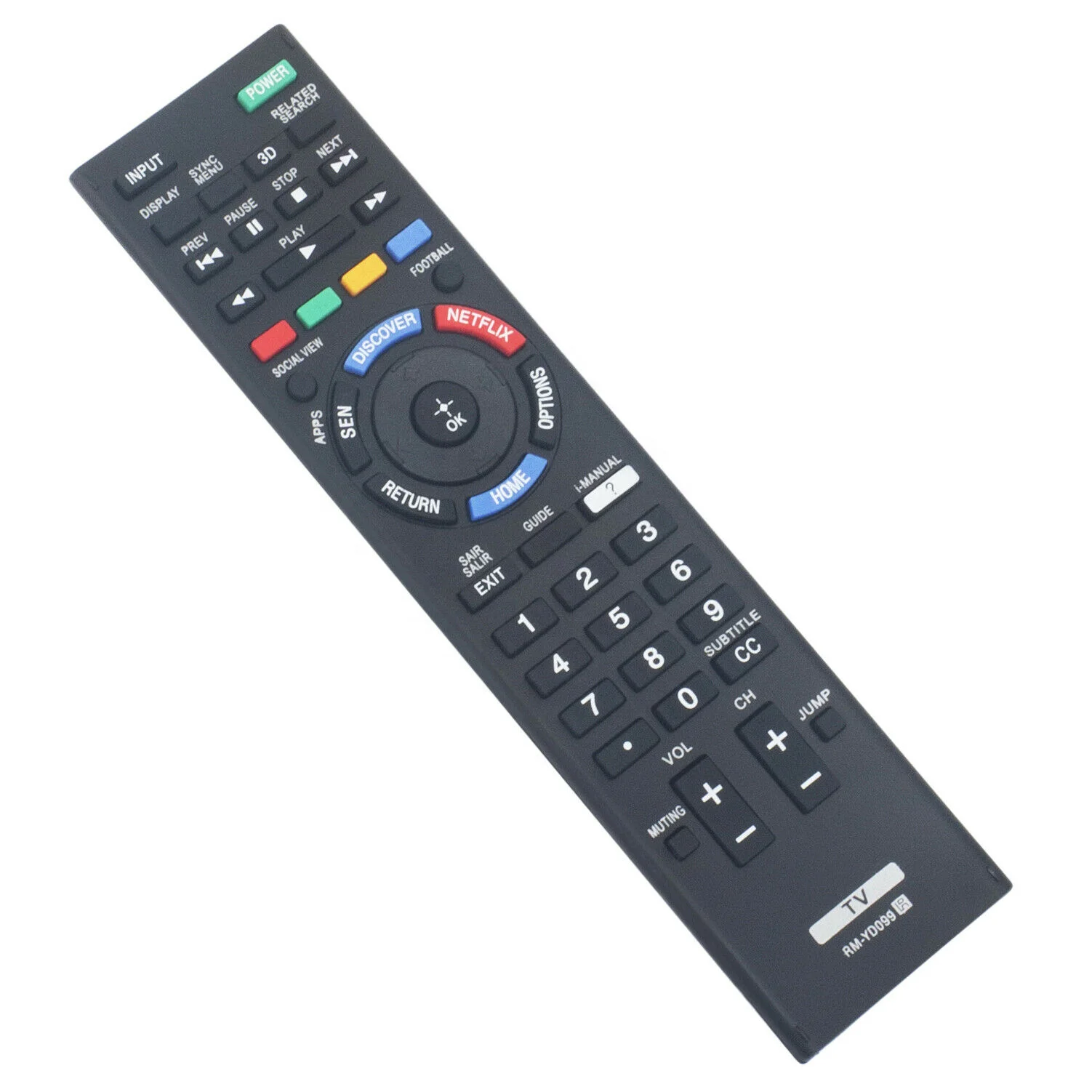 New RM-YD099 Remote Control Use For SONY LED HDTV TV KDL-55W805B KDL-65W955B remote