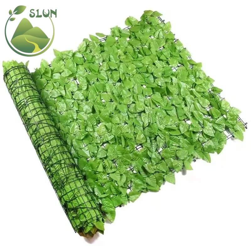 Artificial Ivy Privacy Fence Faux Ivy Hedge Leaf Vine Wall Screen Artificial Plastic Fence