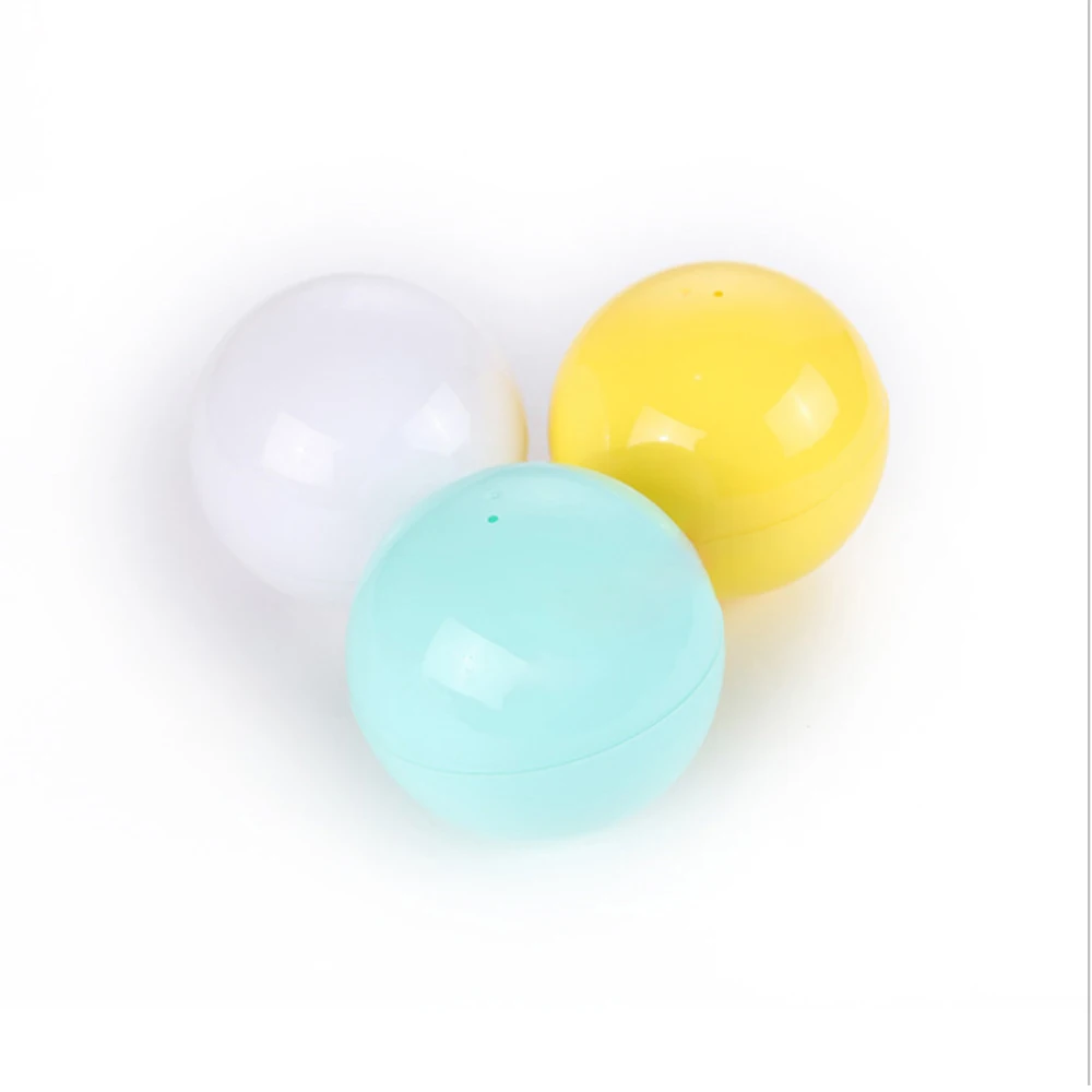 
KL0001 Manufacturers Wholesale 120mm Egg Toy Shell Transparent Plastic Capsule Ball Lottery 