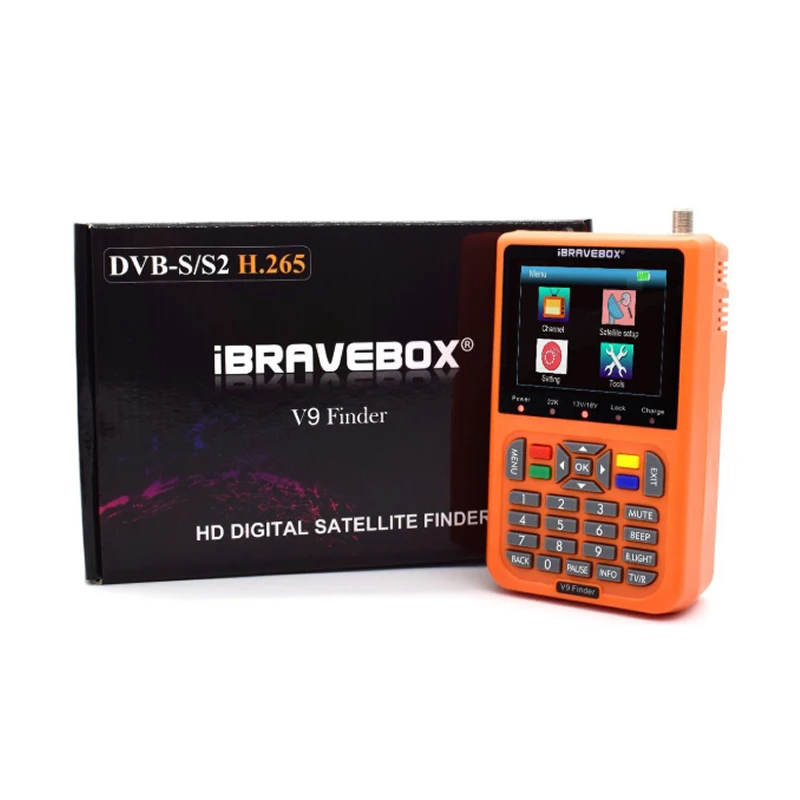  Шэньчжэнь HD DVB-S/S2 приемник Top Box Satfinder Digital Find Met Satellite Finder