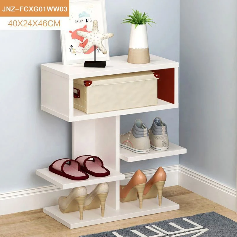 
Simple Multi-Tier Shoe Rack Storage Wooden Stackable Shoe Shelf Storage Organizer For Entryway,Hallway and Closet 
