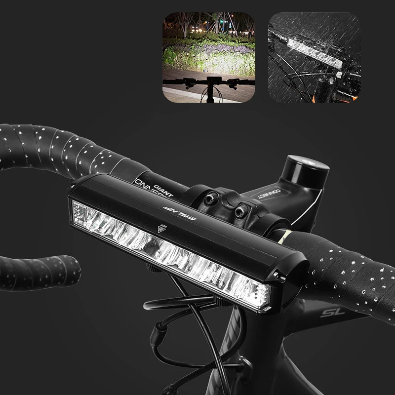 High Quality Bicycle 5 mode LED Light 900/1200/1400/2600 Lumens USB Rechargeable Waterproof Bicycle Front Light Flashlight
