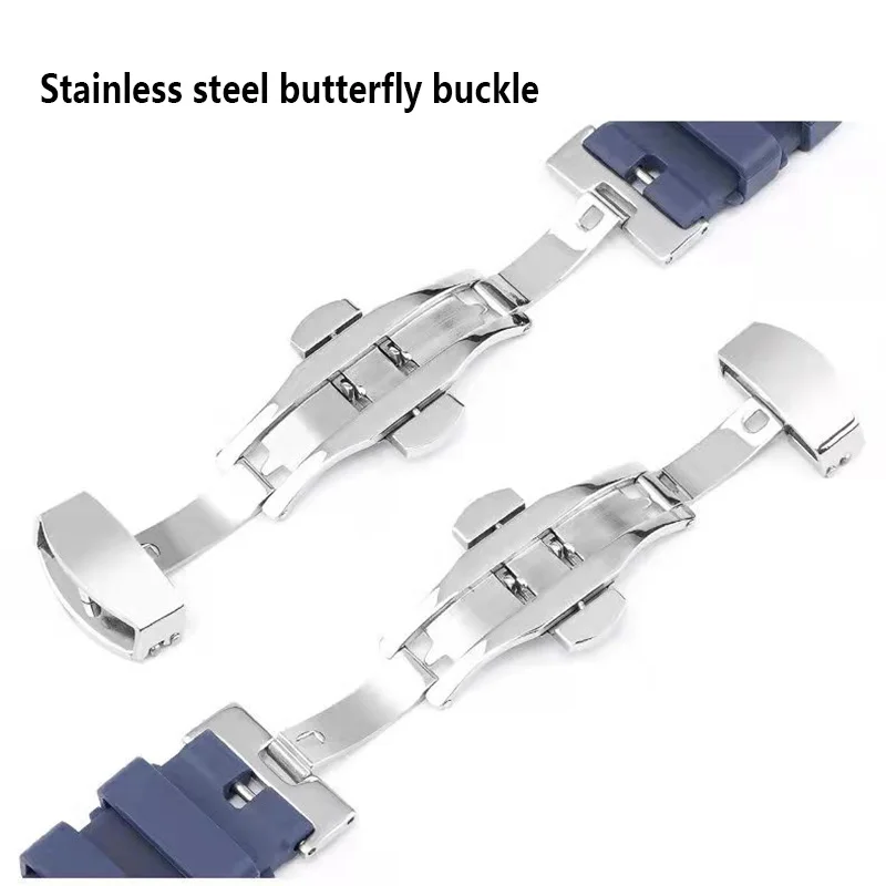 4rd g shock strap ga2100 Stainless Steel Case Crown Watch Band Silicone Rubber Strap For Casio G-Shock GA2100