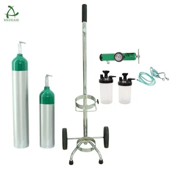 MEDEASE Brass 2Cv Cylinder Regulator Pressure Price Yoke Cga870 Brass Oxygen Regulator With Two Check Valves