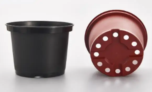 Durable Home Garden Supplies Flowerpot Multiple Sizes Nursery Succulents Planter Transplant Plastic Flower Pot