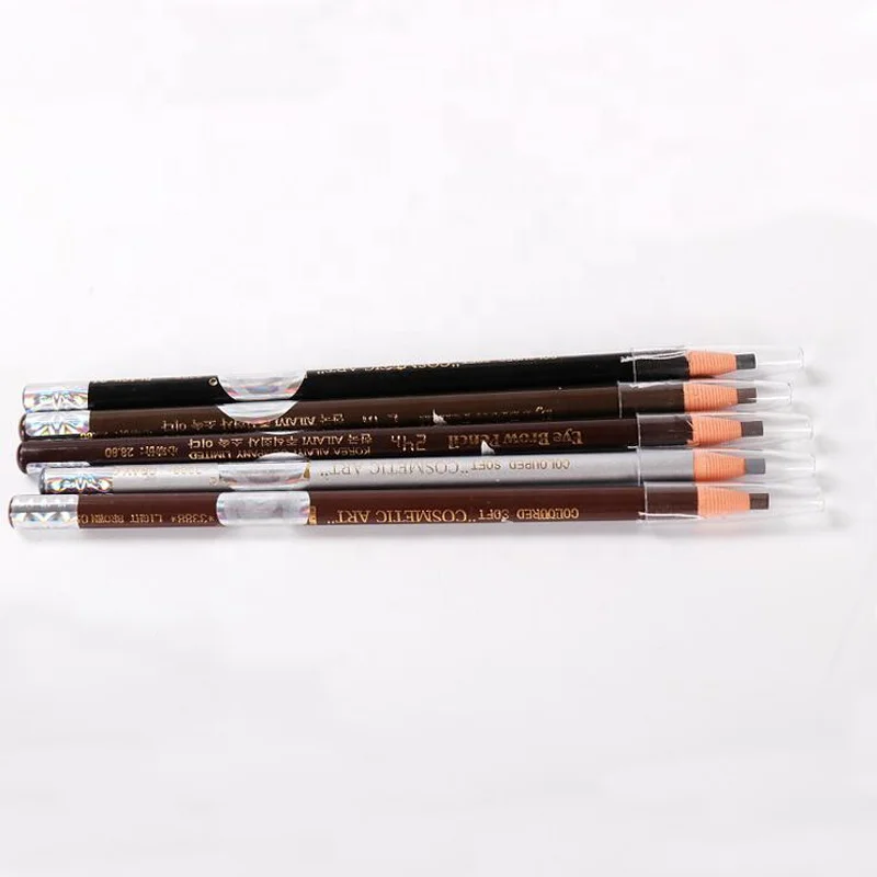 Tattoo Supplies Wholesale Permanent Makeup Pencil Microblading Waterproof Korea Eyebrow Pencil Private Label For Eyebrow Shaping