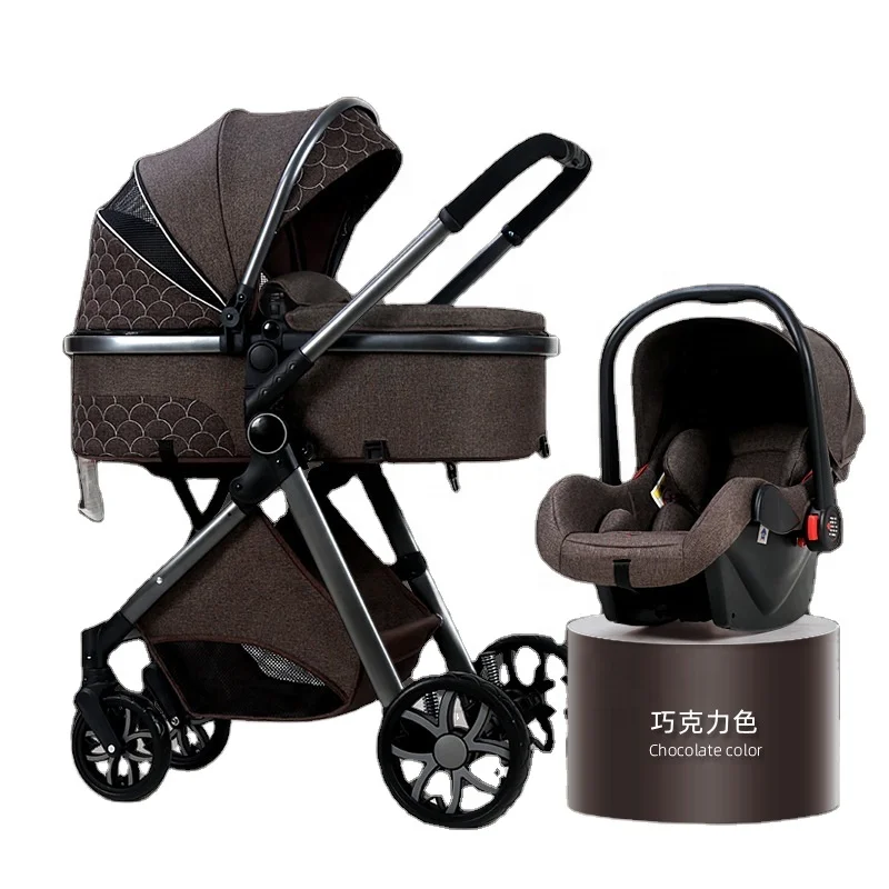 China baby stroller manufacturer stroller carriage easy one hand fold large storage basket luxury stroller