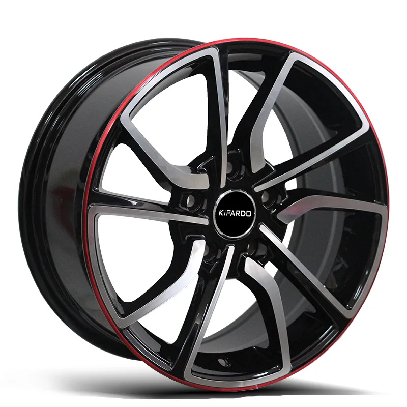 KIPARDO 16 inch 17 inch felgen 4x100 clear coating surface A356.2 car rims aluminum chrome  alloy wheels
