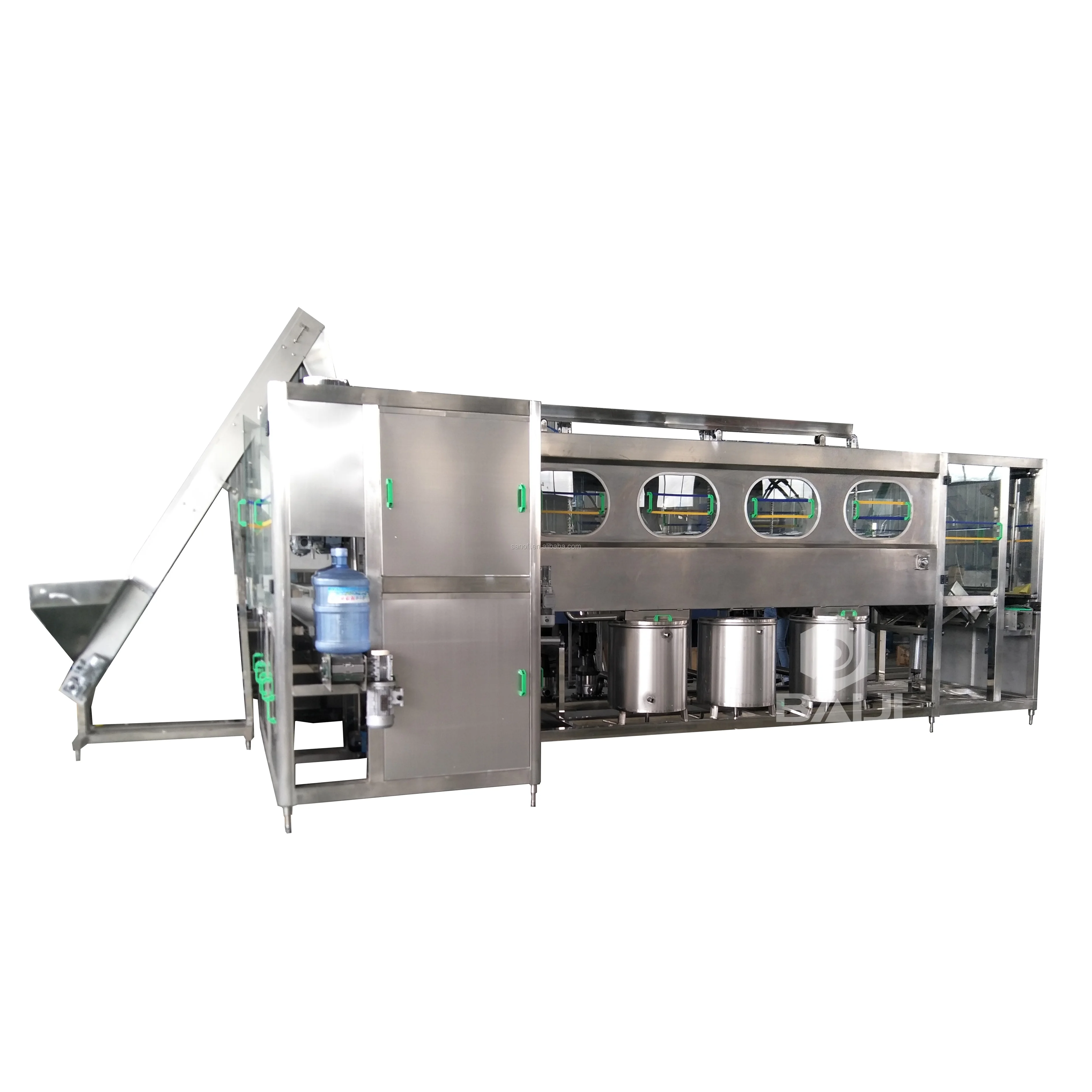 5 gallon 20 liter bottled water liquid filling machine line