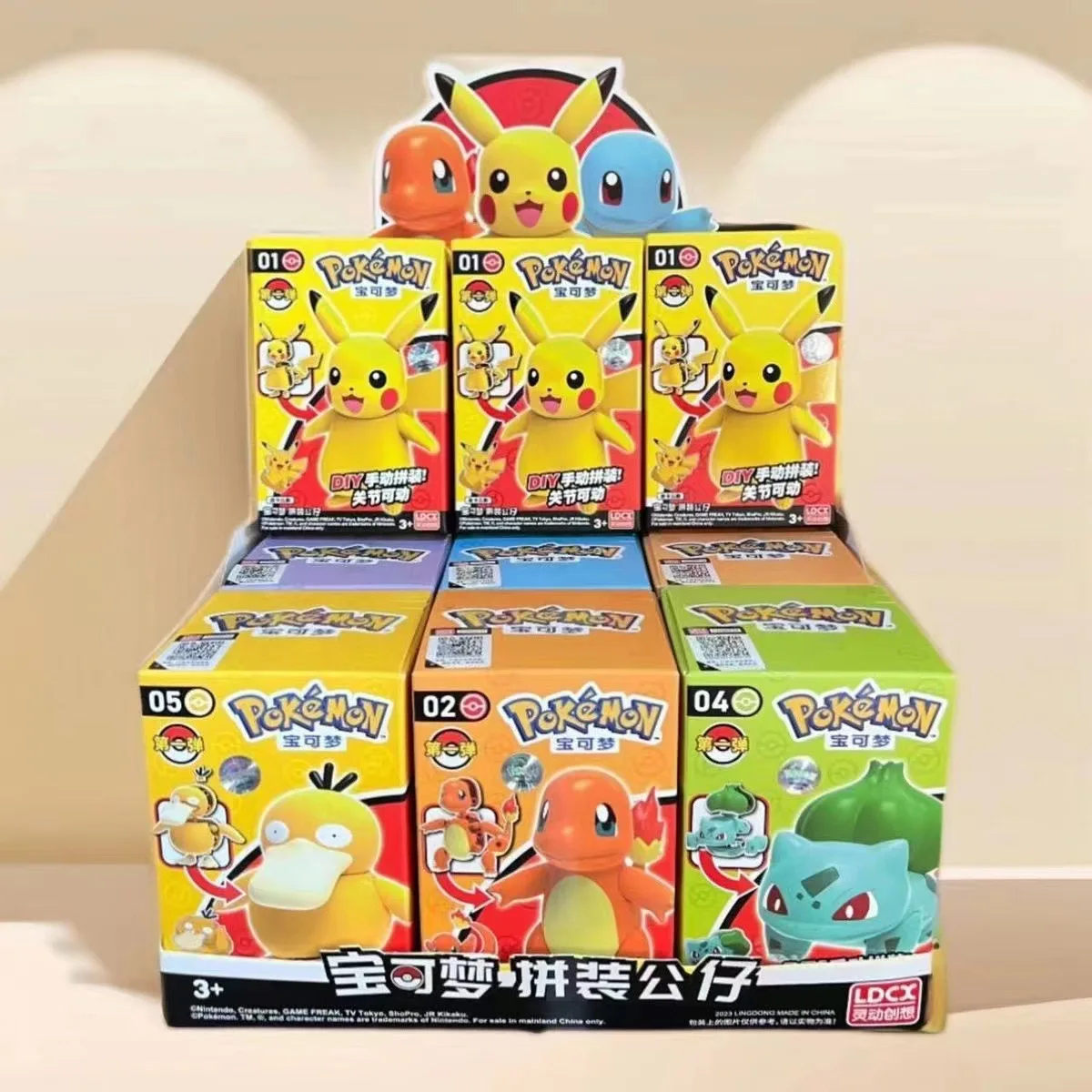 Pikachu Charmander Gengar Squirtle коллекционные украшения модель игрушки фигурка