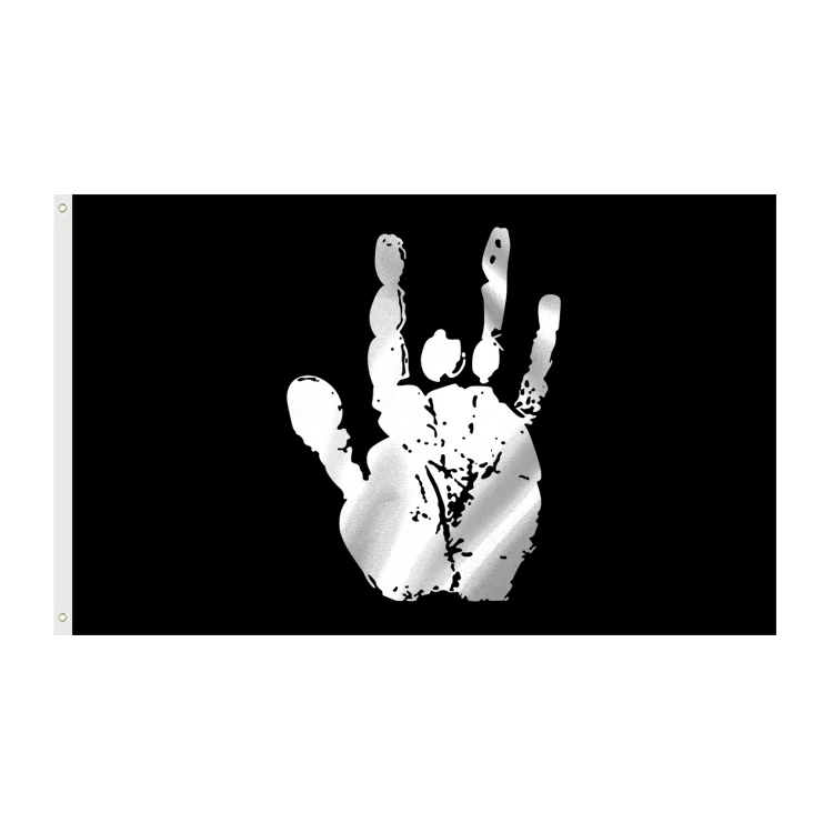 hot sell Custom 3x5ft new design Jerry Hand Grateful Dead Flags