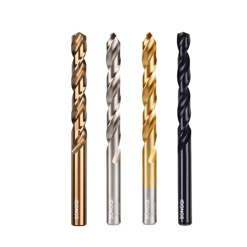 German HSS M35 Cobalt 5% Parallel Shank Twist Drill Bits For Stainless Steel/Steel/Metal