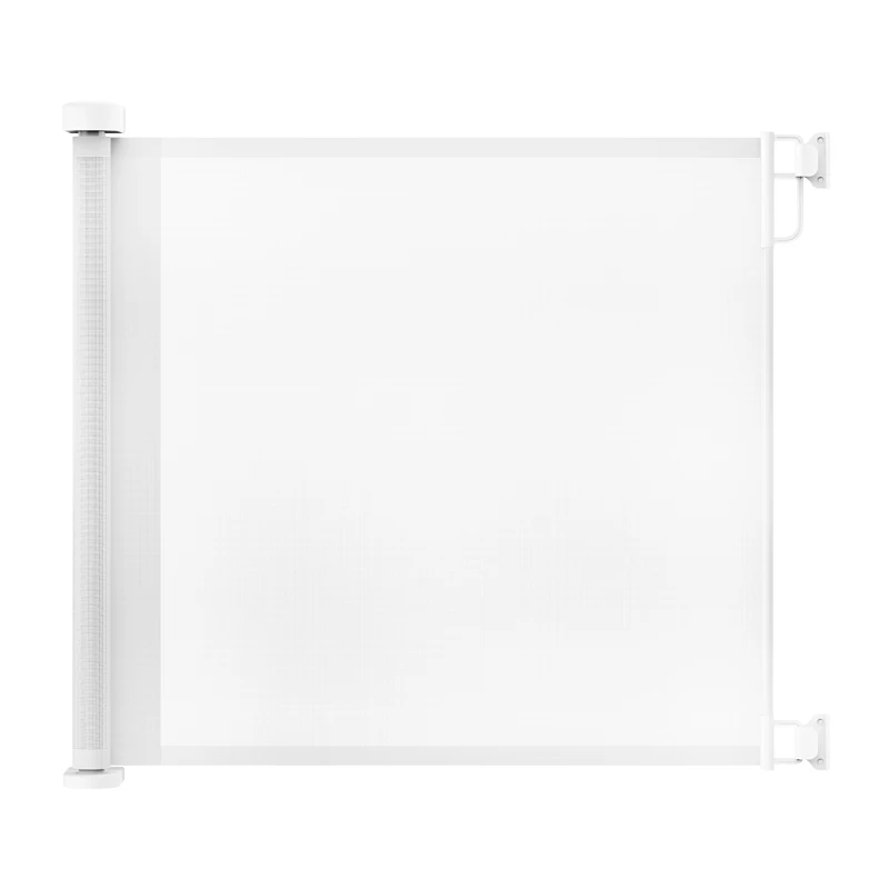 Mesh Retractable Baby Gate Fence Child Safety Indoor Outdoor Extra Wide Gate For Kids Pets Dog Door For Stairs Doorways