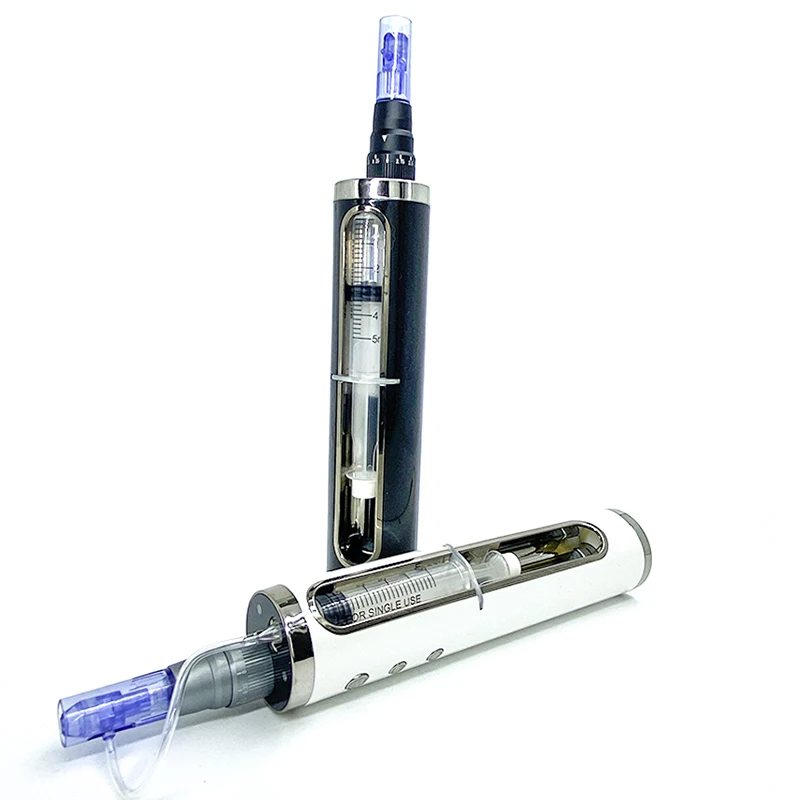 Microneedle Pen Auto Digital Derma Pen Injector With Serum Dermapen for Home use
