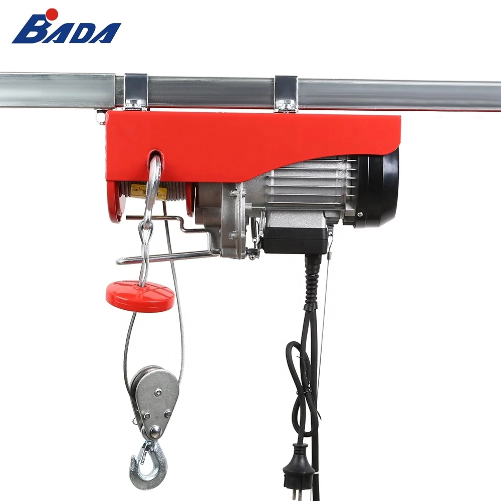 PA500D-18m 250/500kg Electric Hoist With 18m Extended Wire Rope