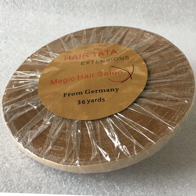 0.8cm*36yards TATA Hair Extension For Tape Hair Extension Double Side Adhesive Wig Tape for Hair Salon