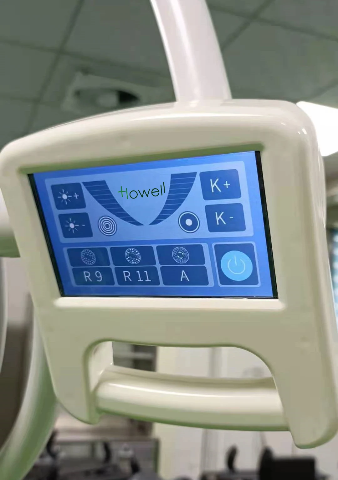 R9 R11 double dome ceiling LCD Advanced operating shadowless lamp