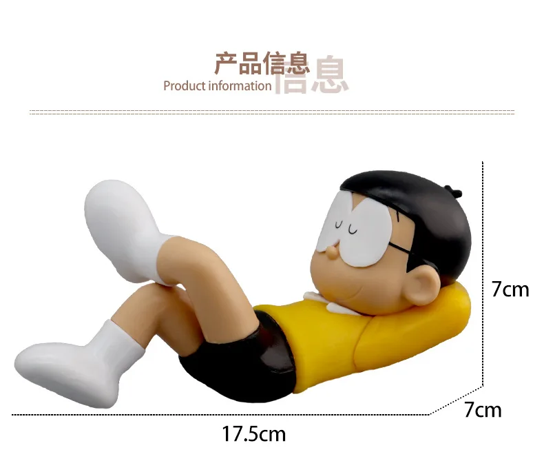 Фотофигурки героев мультфильмов Doraemon Nobita фигурки игрушки украшения для торта украшение автомобиля аниме мини-фигурки манги