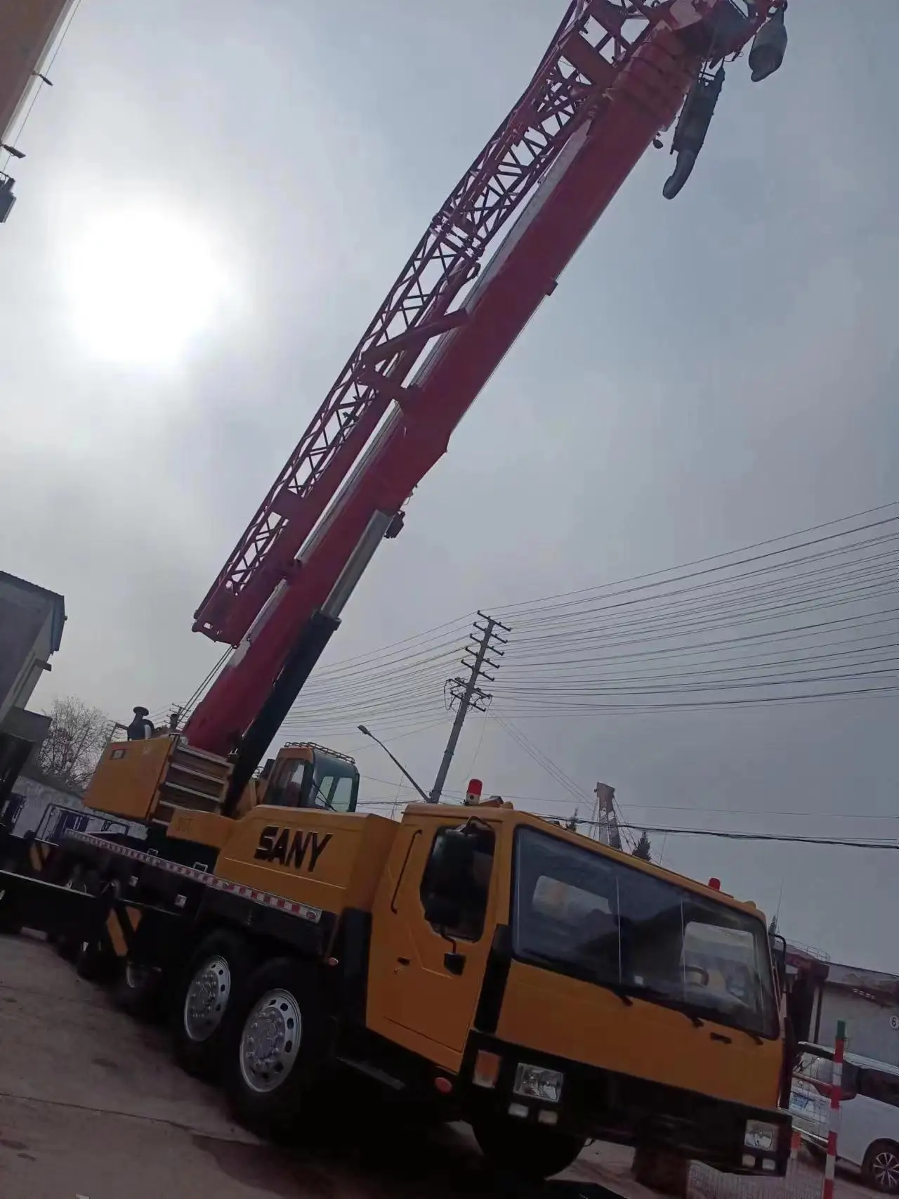 selling  good  100 ton used china top quality mobile crane for sale used 100t crane sany truck crane stc1000 price
