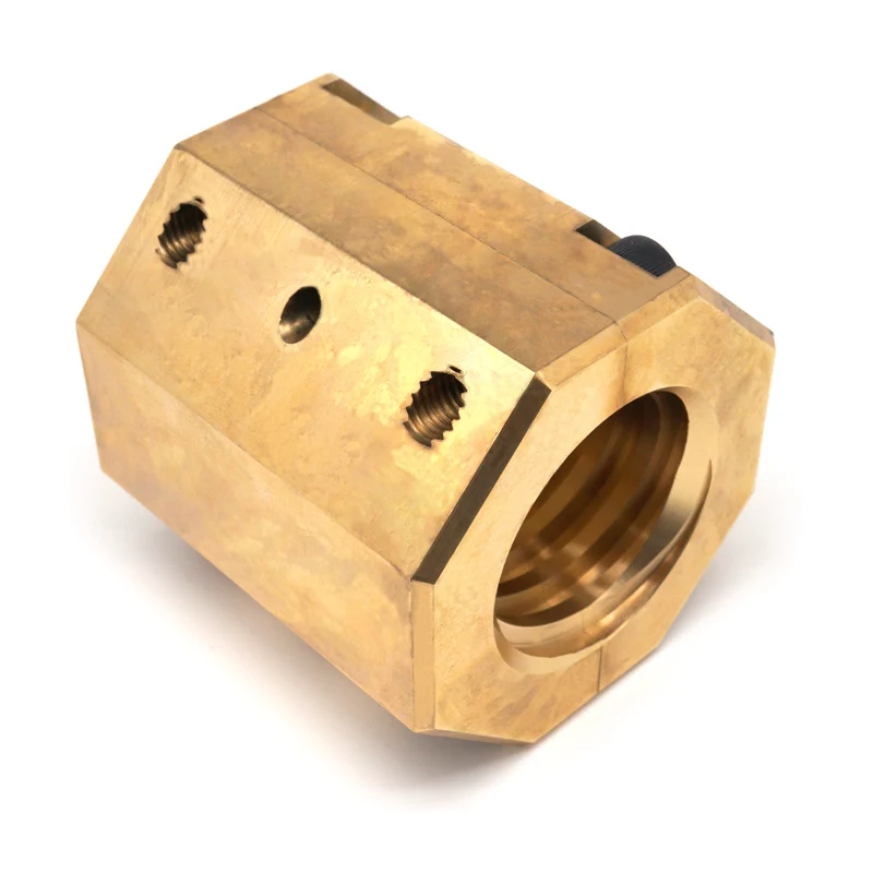 Cnc Custom Part Brass Machining Centre Parts Milling Metal House-Service Detector Tester Part