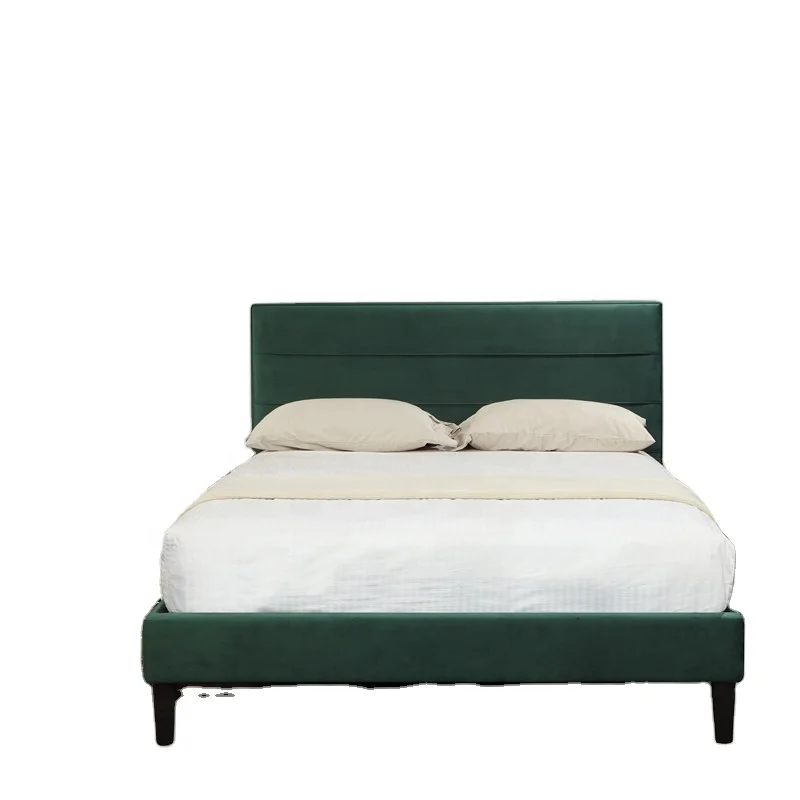 Распродажа мебель для спальни детская двуспальная кровать полноразмерные тканевые кровати с высоким изголовьем