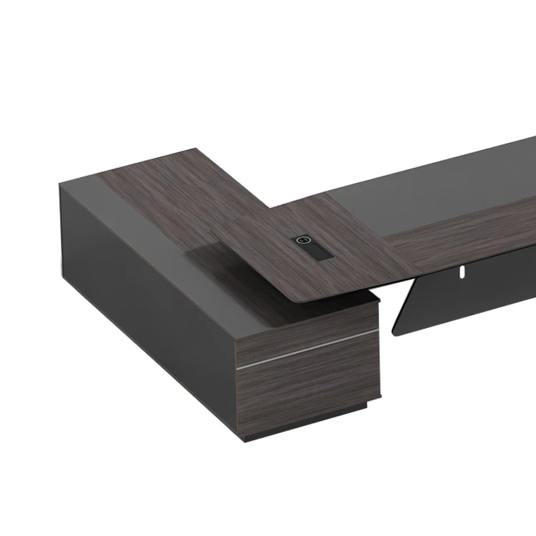 High Quality Cheap Simple Design Wooden Modern Furniture Executive Office Desk Set